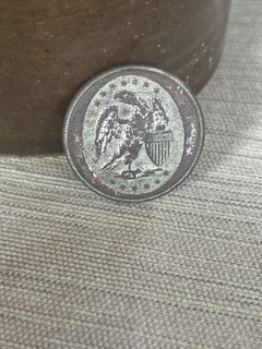Early American Militia Coat Button Likely From The War Of 1812