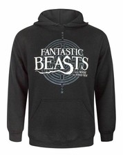 Image of Fantastic Beasts And Where To Find Them Hoodie | Mens Black | Official Merch