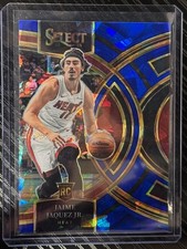 2023-24 Select Jaime Jaquez Jr. #102 Blue Cracked Ice Prizm RC Miami Heat