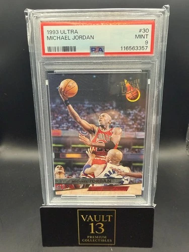 Michael Jordan 1993 Fleer Ultra #30 PSA 9