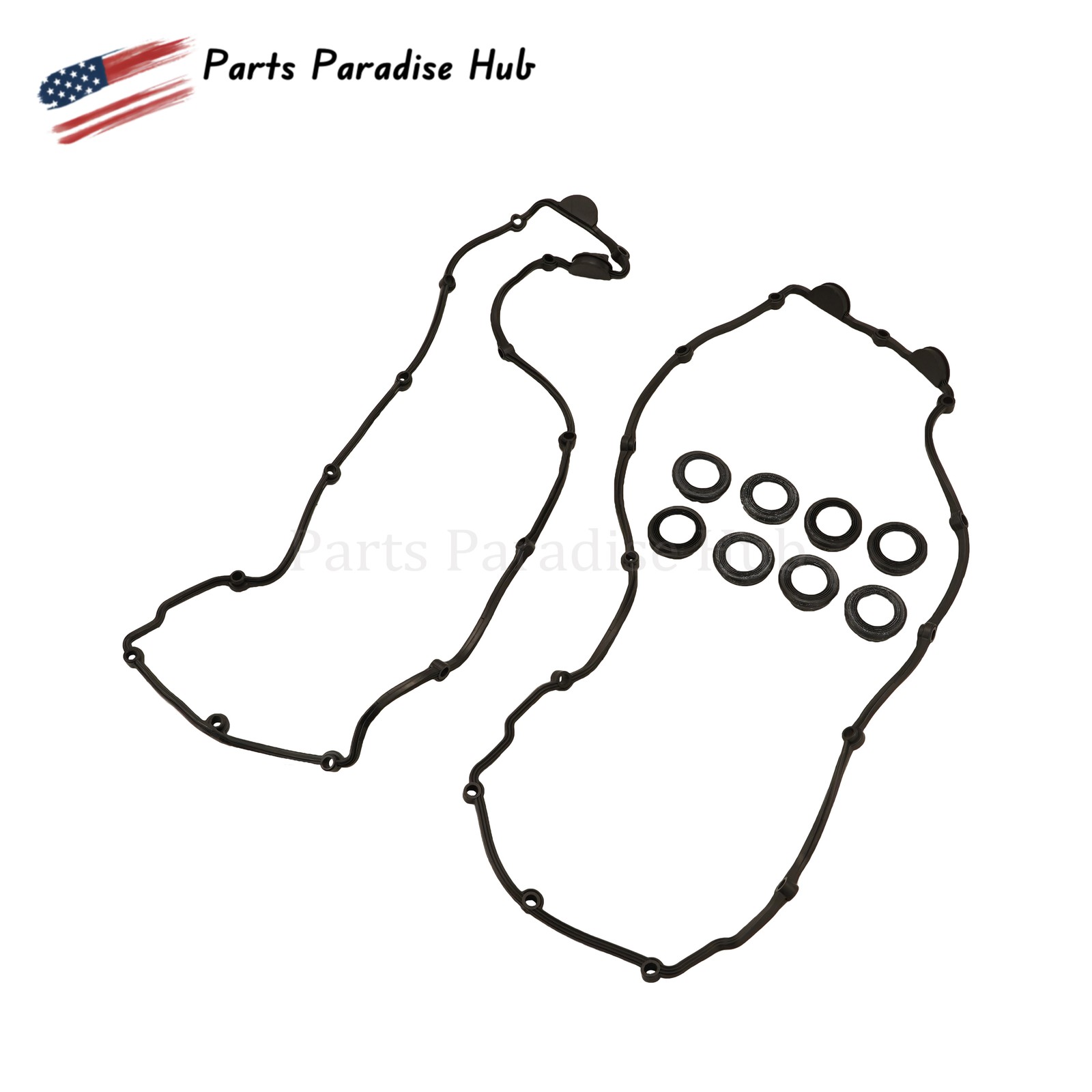 For Maserati Quattroporte GranTurismo Valve Cover Gasket Set 264986 264987
