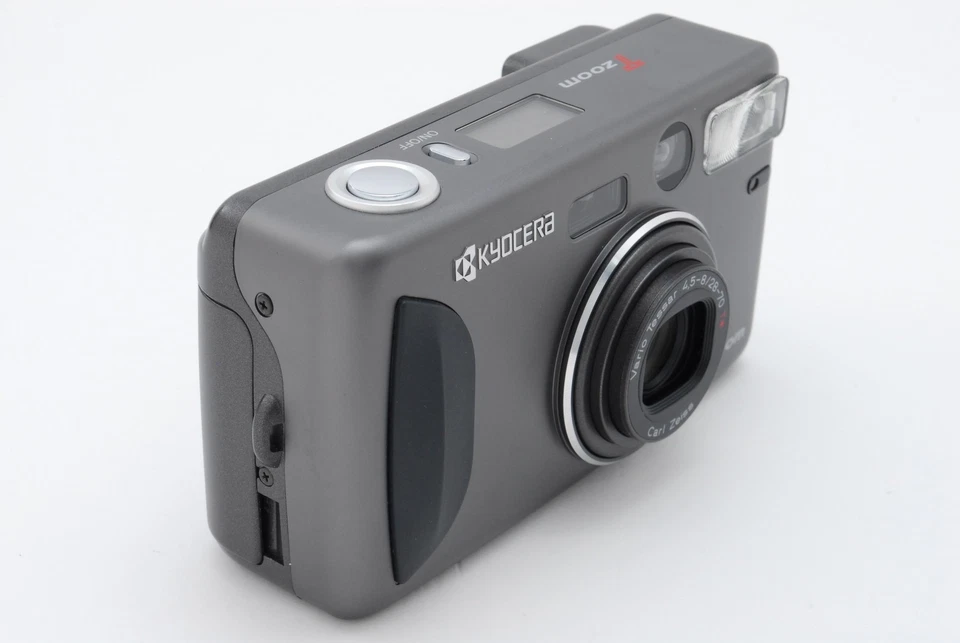 Kyocera T Zoom Yashica T4 Point & Shoot Compact AF 35mm [TOP MINT] From JAPAN - Image 4 of 4