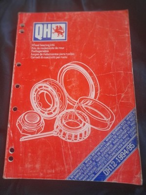 Quinton Hazel QH12 1994/95 Wheel Bearing Kits Catalogue Book