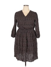 Uniqlo Women Brown Casual Dress XXL