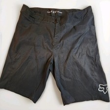 Fox Racing Shorts Mens Sz 36 Ranger Black Biking Moto Outdoors Sports Logo