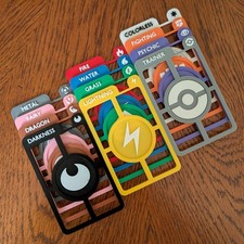 Set of 12 - Pok&eacute;mon Type Dividers