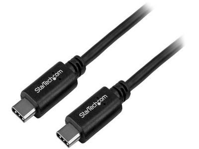 StarTech.com USB2CC50CM 1.6 ft. Black USB-C Cable