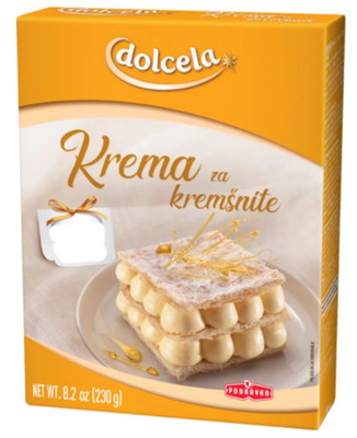 Kremsnite Cream Mix, Dolcela (Podravka) 230g