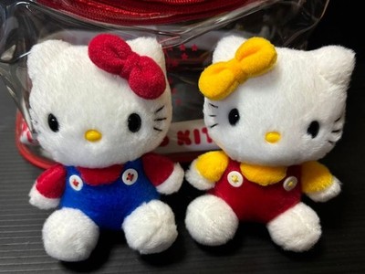 Hello Kitty 25th Anniversary Family Plush Toy 1999 Retro Rare