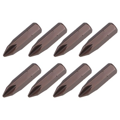 Hexagonal Stem Tips Cross Screwdriver Tip 5/16inch * 32 * PH2 8pcs