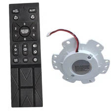 Cooling Solution DC Motor Fan Light Battery Monitoring Remote 6 Speed Settings