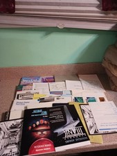 Vtg Microsoft  Other Manuals Paperwork Lot Computer Video Game READ