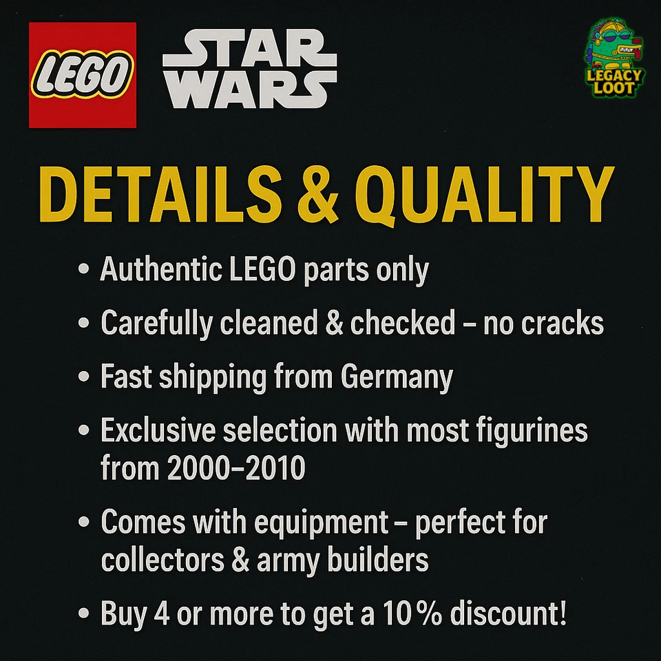 LEGO Star Wars Mystery Bag | Original Minifigur | Sammler Qualität | No B1 Droid - Bild 4 von 4