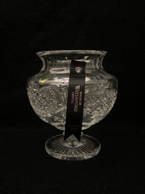 House of Waterford Emporium 7'' Handmade Crystal Pedestal Bowl