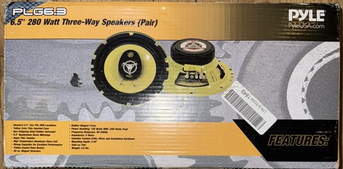 Pyle PLG6.3 3-Way 6.5in. Car Speaker (pair) - Picture 4 of 5