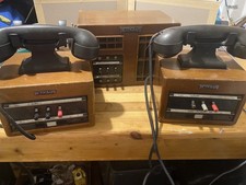 Dictograph Telephone with Dictograph x 2 telephones 1940's