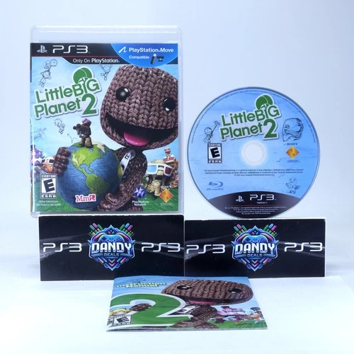 LittleBigPlanet 2 PS3 CIB W/ Manual - PlayStation 3