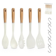 Ustensiles de Cuisine Silicone 10 Pièces Set Ustensile Cuisine Fabriqué en