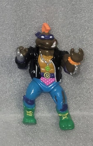 Vintage 1991 Playmates Teenage Mutant Ninja Turtles Punker Don Punk Donatello