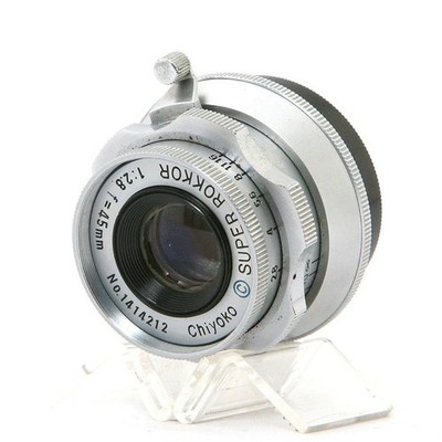 Used (Minolta) MINOLTA SUPER ROKKOR 45mm F2.8 Late Model (L39) Used Lens Rangefi