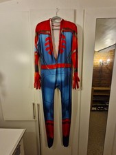 Spiderman Morph Suit XL - Good condition but with broken zip