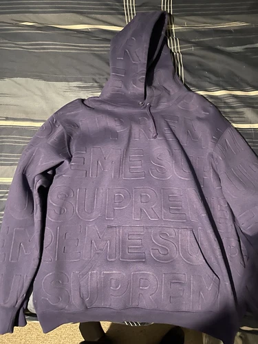 Sweat à capuche XL Supreme, violet ��