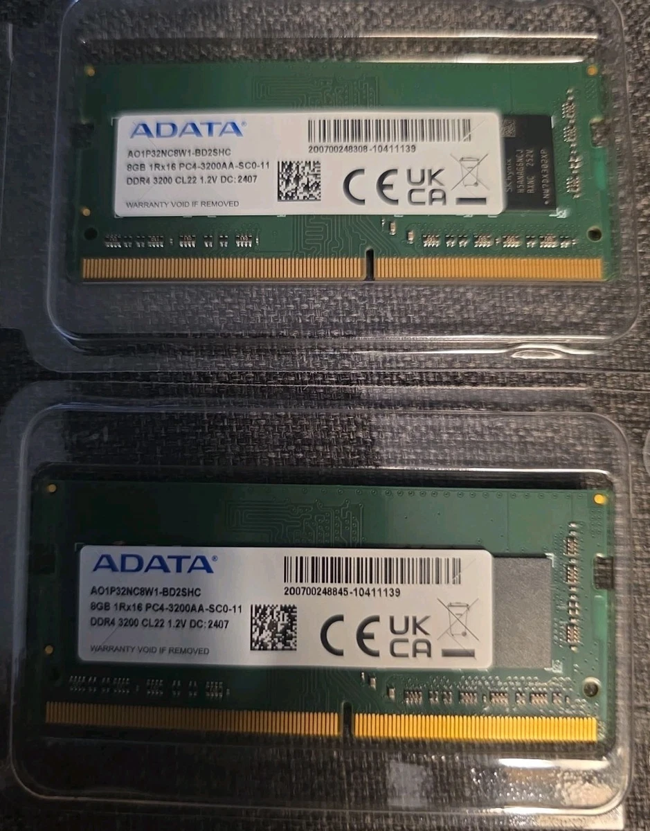 ADATA DDR4 SDRAM 16 GB Total Capacity Memory (RAM) for sale | eBay