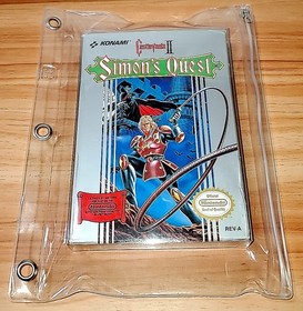 ❤️&zwj;🔥 Castlevania II: Simon's Quest Nintendo NES 1988 CIB + Protectors & Sleeves