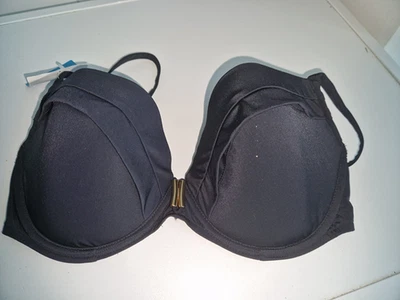 HAUT DE MAILLOT DE BAIN NEUF CHANTELLE NOIR TAILLE 90D - Photo 1/4