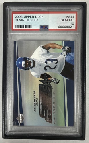 Devin Hester #244 2006 Upper Deck card