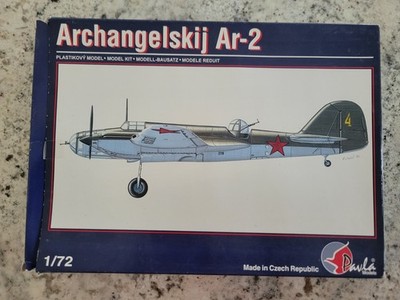 Pavla Models Archangelskij Ar-2 1/72 Scale Model Kit