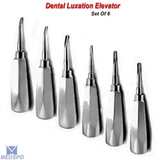 Dental Surgery Extraction Veterinary  Luxating Root Oral Surgery Elevators Set