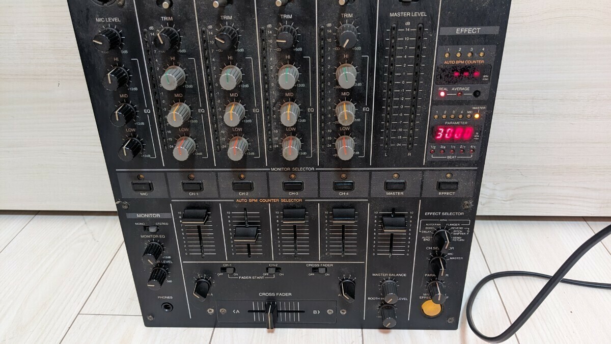 Pioneer DJM-500 Professional DJ Mixer 4Channels Black Very