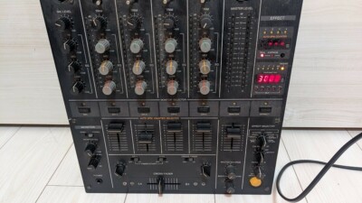 Pioneer DJM-500 Professional DJ Mixer 4Channels Black Very Good GP