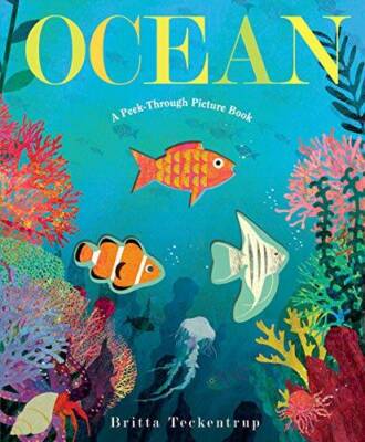 Ocean: A Peek-Through Picture Book - Hardcover By Teckentrup, Britta - GOOD