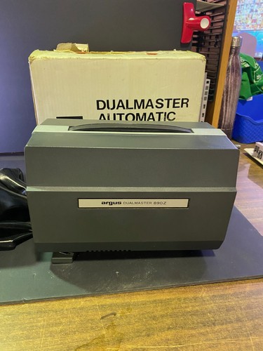 ARGUS DUALMASTER 890z 8mm/Super8 FILM PROJECTOR REEL-TO-REEL W/BOX UNTESTED - Picture 3 of 8