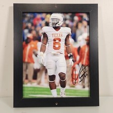 Quandre Diggs Texas Longhorns Football Autographed 8x10 Framed Photo