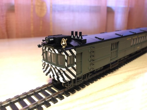Locomotiva EMC Gas Electric Doodlebug N.Y.C. con strisce di sicurezza, Spectrum. - Foto 3 di 7