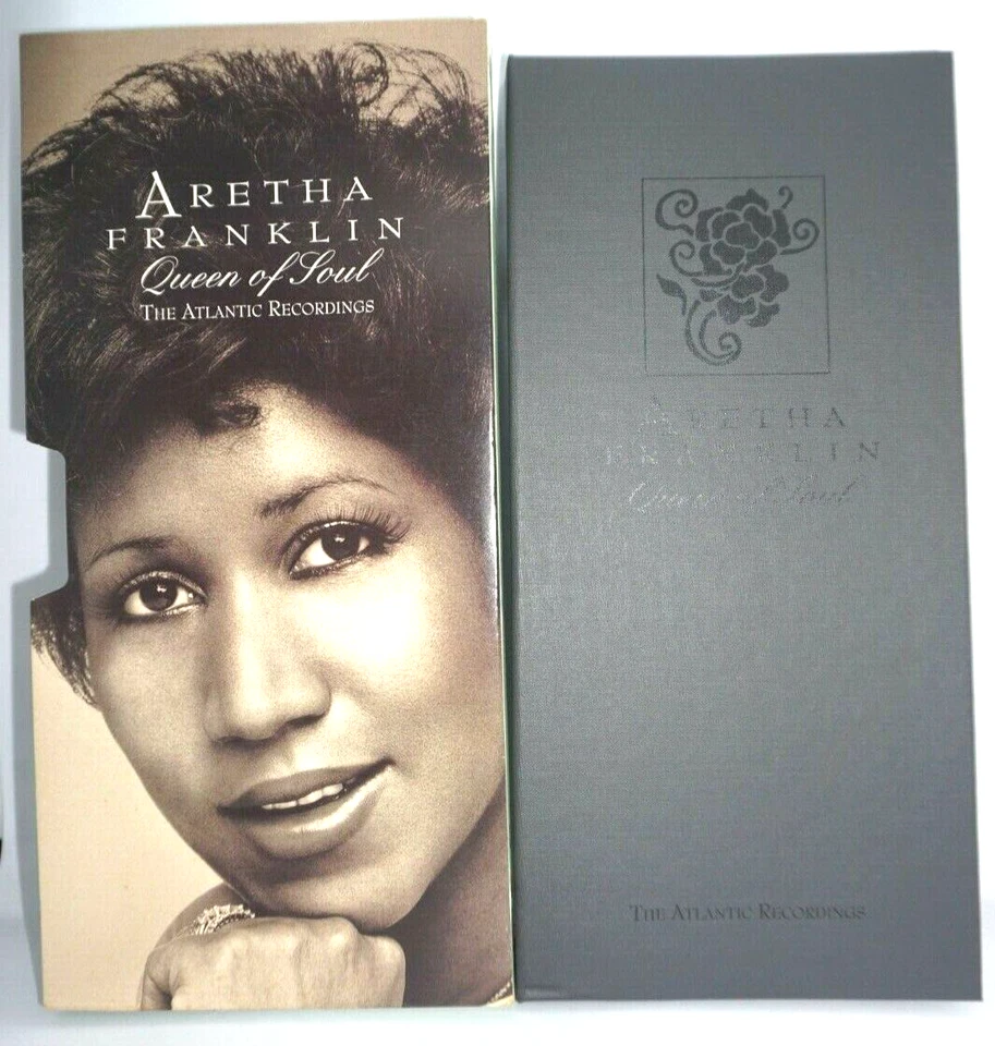 Aretha Franklin : QUEEN OF SOUL (The Atlantic Recordings) 4CD BOOK SET - RARE ! - Image 3 of 4