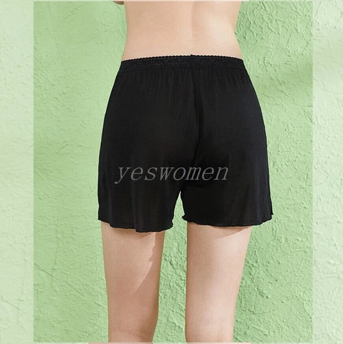 Damen 100 % reine Seide halbe Slip Shorts Untershorts Pettipants unter Schlitz Rock - Bild 6 von 20