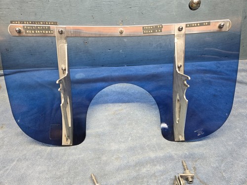 04 2004 HONDA SHADOW SABRE VT1100 OEM WINDSHEILD WIND SCREEN SHIELD - Foto 13 di 14