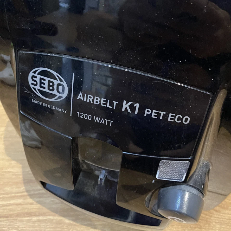 SEBO AirBelt K1 Pet Cylinder Vacuum Cleaner Turbo Head Tested & Working - Image 2 of 4