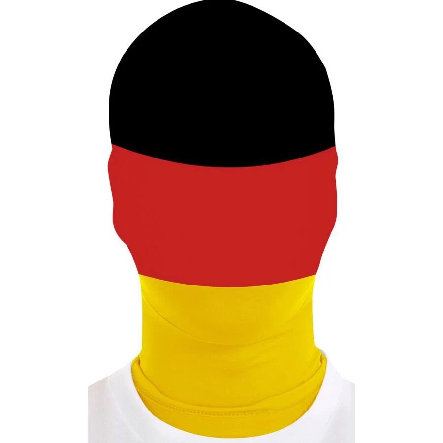 MORPHSUITS DEUTSCHLAND MASKE Strumpfmaske Sport Fussball Fan Flagge Germany Party MorphMask