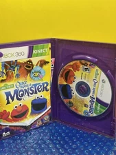 Sesame Street Once Upon A Monster Xbox 360 Video Game Kids Microsoft Complete