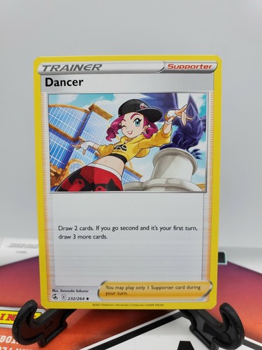 21 Pokemon Tcg Sword Shield Fusion Strike Series Dancer Trainer Card Ebay
