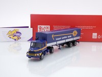Herpa 317061 # Scania Hauber Pritsche-/Planen-Sattelzug \ Asg Spedition \" 1:87"