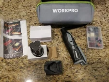 WORKPRO 12V Cordless Rotary Tool Kit 5 Speed Engraver Sander Polisher Accessory