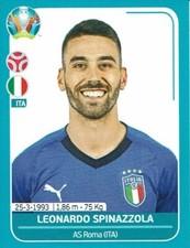 Panini Euro Euro 2020 Anteprima Sticker Italia ITA 12 Leonardo Spinazzola
