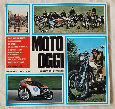 MOTORRAD HEUTE von Mario COLOMBO und Roberto PATRIGNANI, HANDSIGNIERTE KOPIE 1971