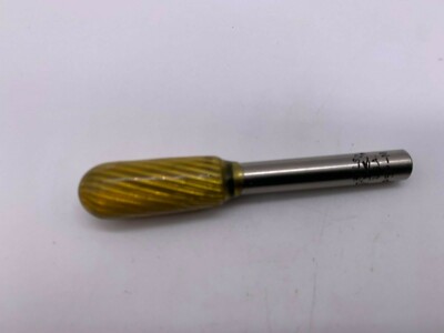 Nicholson 50639 P5P-M 3/8X1 Pear Shape, HSS, Rotary File, Medium, 1/4'' Shank